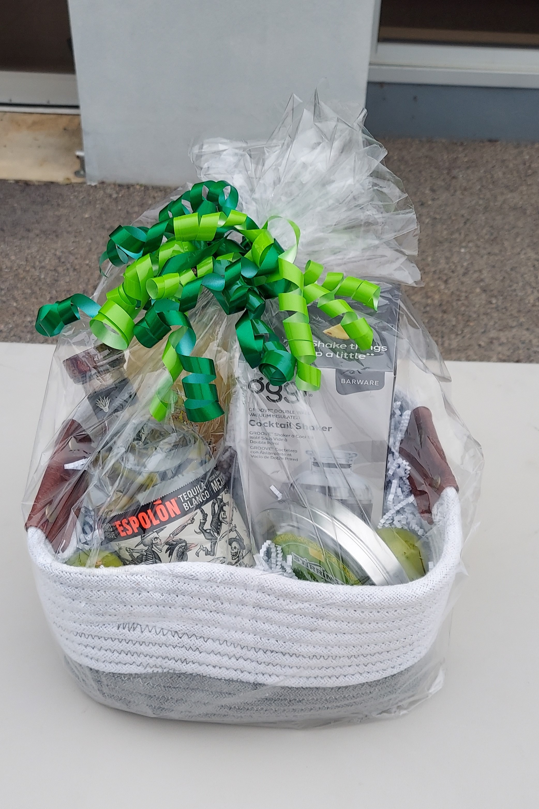 Raffle gift basket