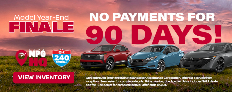 New Payments for 90 Days