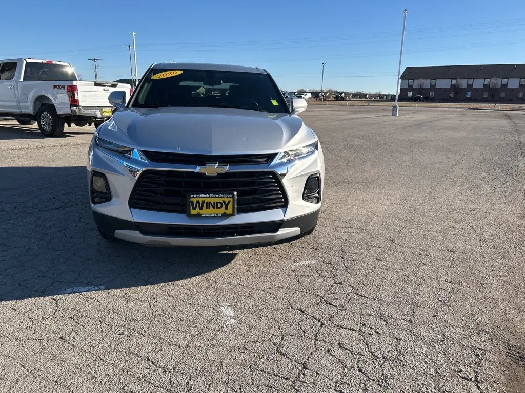 Used 2020 Chevrolet Blazer 1LT with VIN 3GNKBBRA1LS687570 for sale in Okmulgee, OK