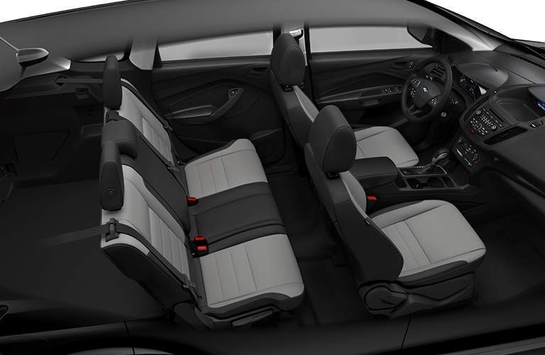 seating and cargo volume shown off in isometric cutaway view of 2018 ford escape