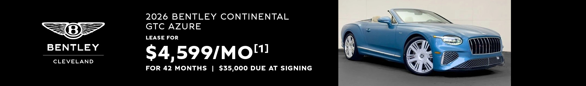 26 Continental GTC Azure