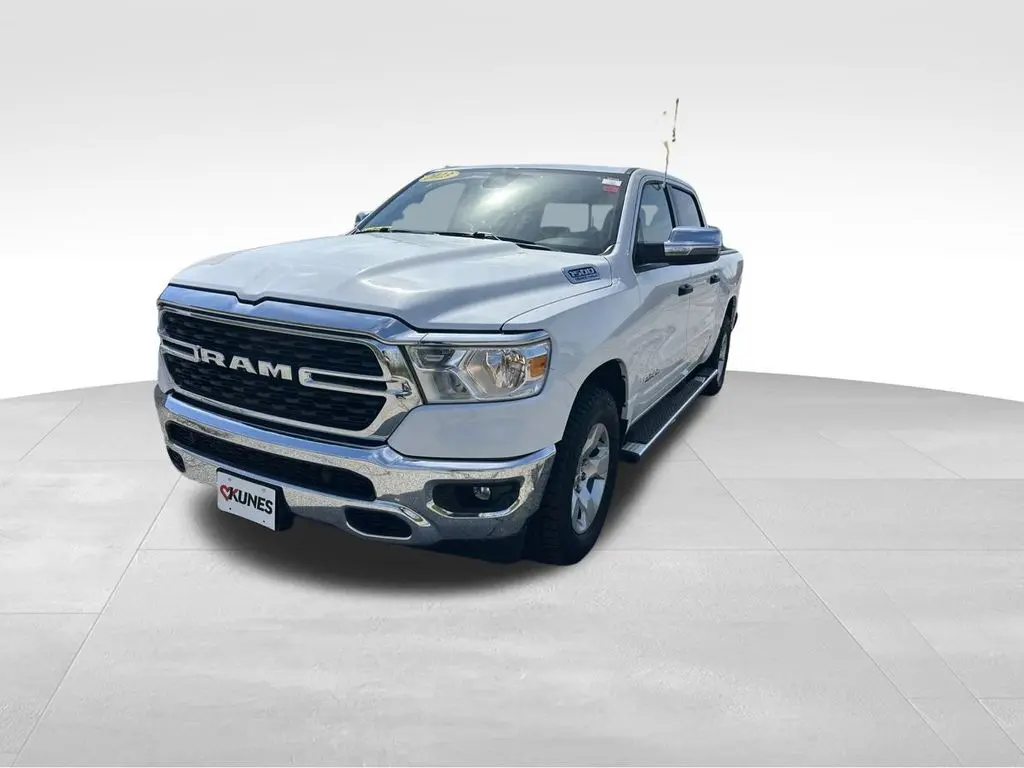 Used 2023 RAM Ram 1500 Big Horn with VIN 1C6SRFFT5PN506768 for sale in Davenport, IA
