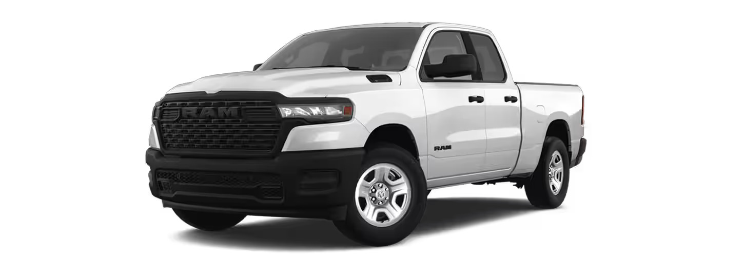 The 2025 RAM 1500 Tradesman trim.