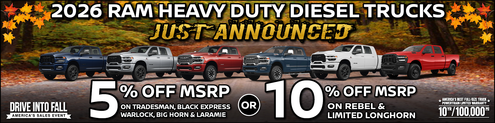 2026 RAM HEAVY DUTY DIESEL TRUCKS