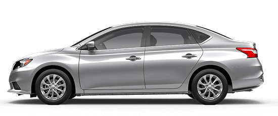 2018 Nissan Sentra SV sedan, side profile