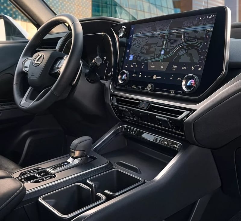 2026 Lexus TX 350 Dashboard