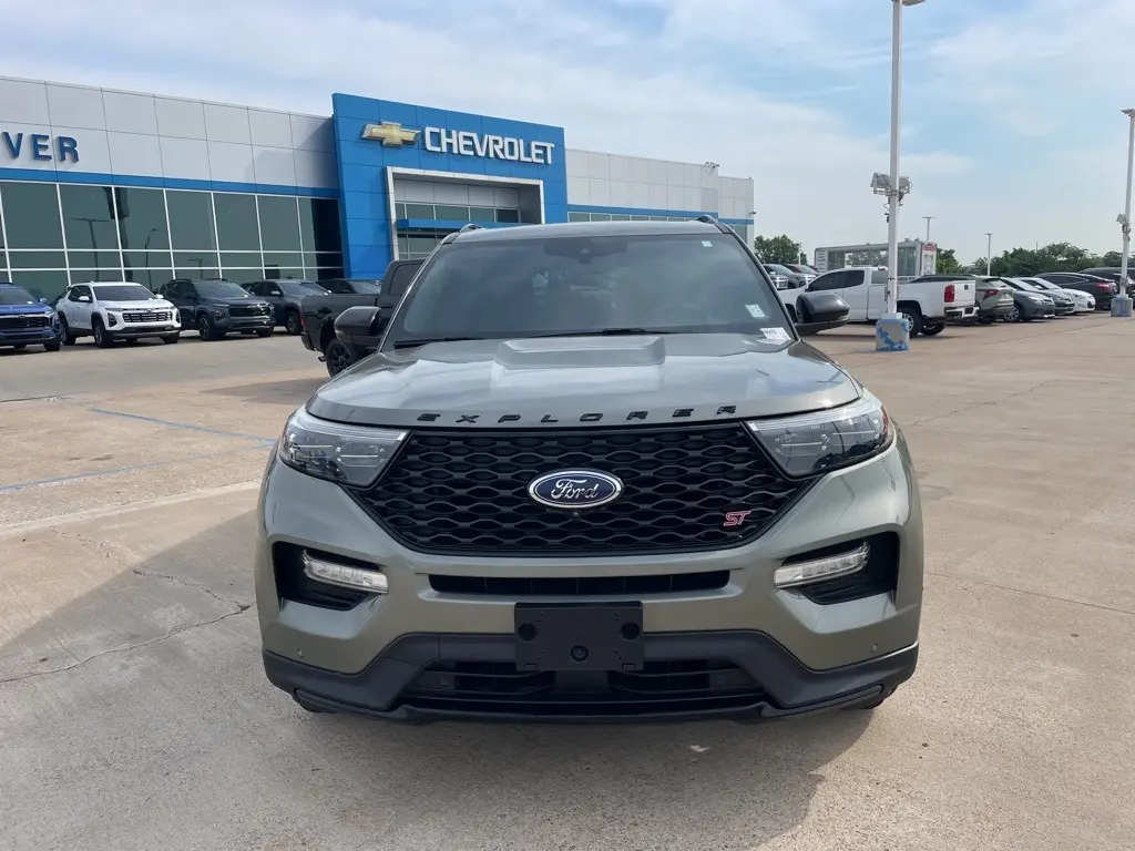 Used 2020 Ford Explorer ST with VIN 1FM5K8GC0LGA61628 for sale in Tulsa, OK