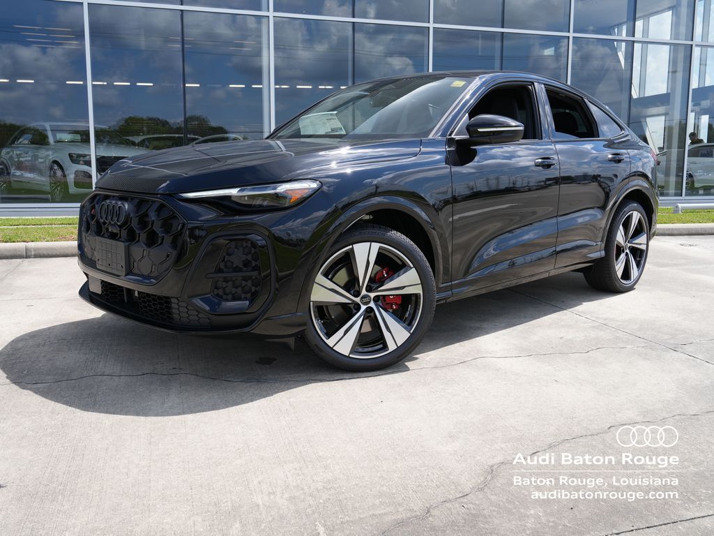 Mythos Black Metallic 2026 Audi SQ5 Sportback Sedan All-Wheel Drive Automatic