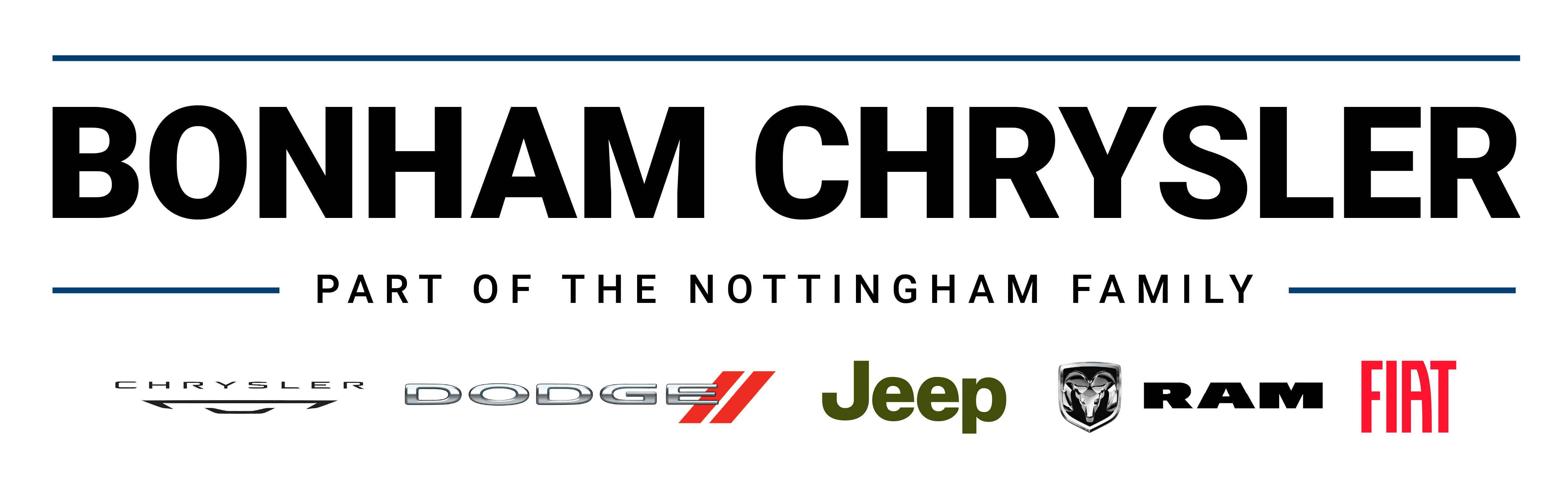 Nottingham Chrysler Dodge Jeep Ram Fiat of Bonham logo