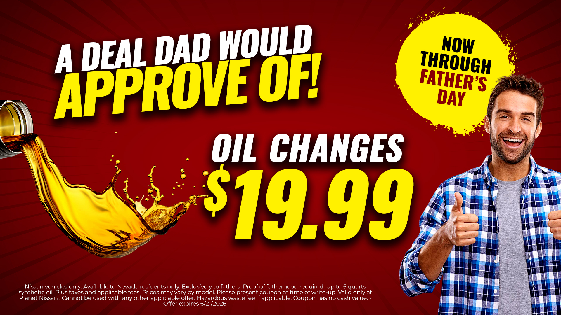 $19.99 OIL CHANGES