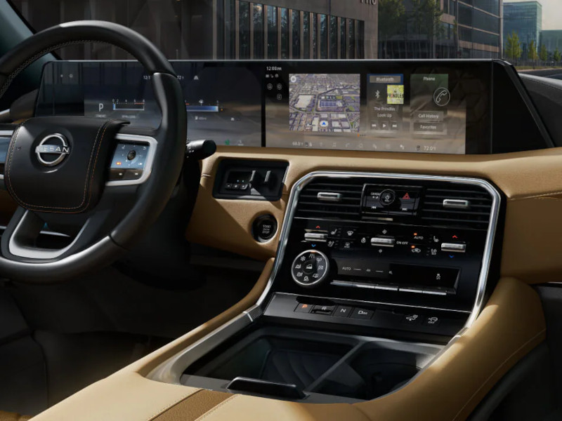 2026 Nissan Armada interior display
