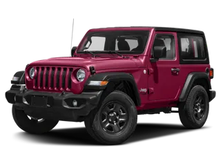 Pink Jeep Wrangler