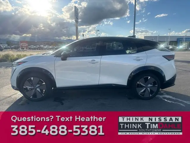 Used 2023 Nissan Ariya Platinum+ with VIN JN1DF0CD4PM701015 for sale in South Jordan, UT