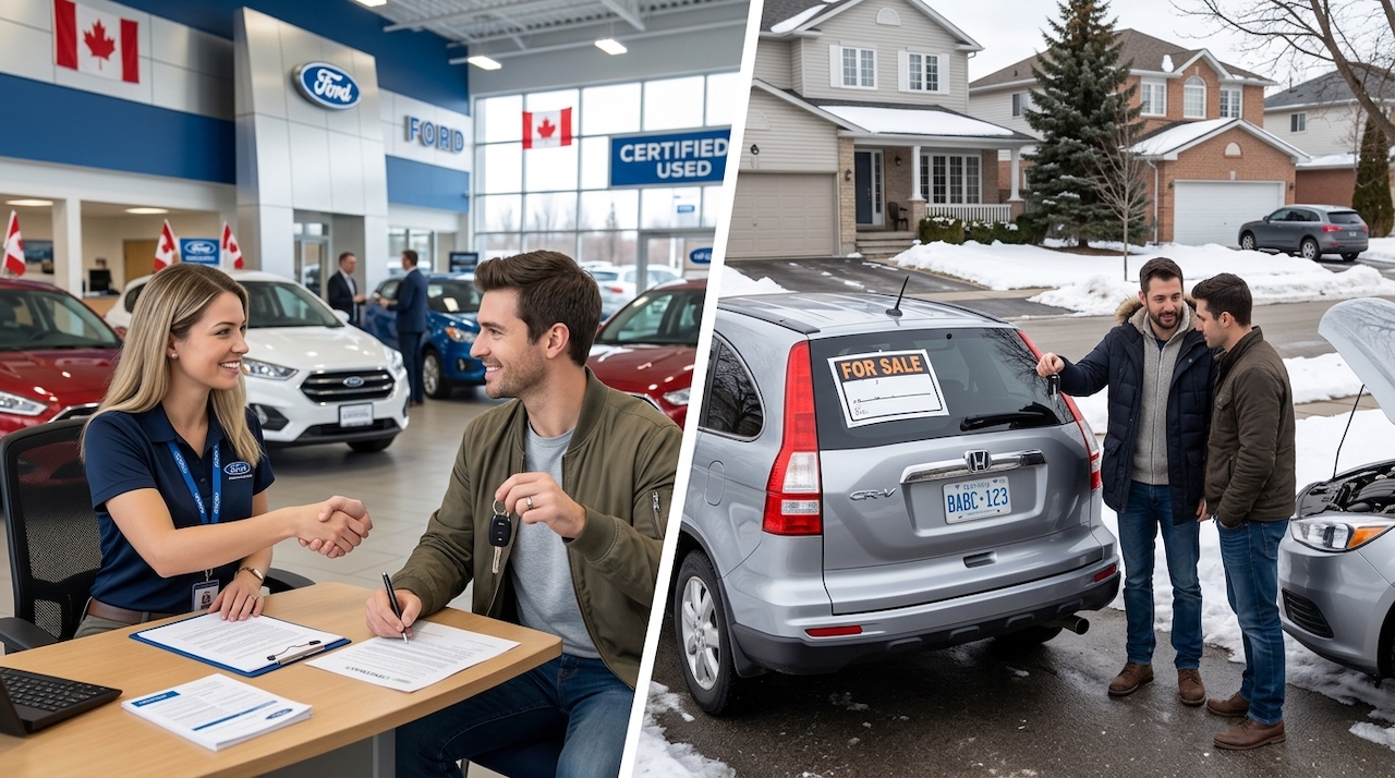 Selling to a dealer vs privately