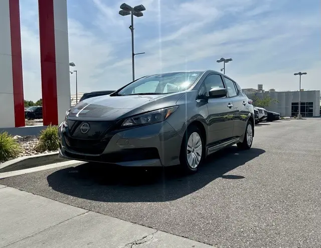 Used 2023 Nissan Leaf S with VIN 1N4AZ1BVXPC560602 for sale in North Salt Lake, UT
