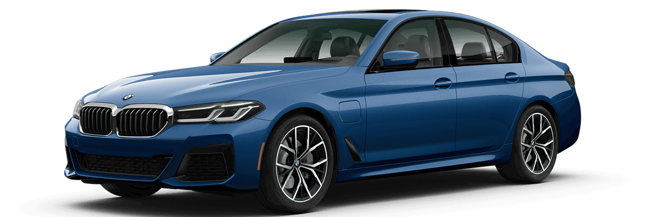 Hero image showcasing the 2021 BMW 5 Series.
