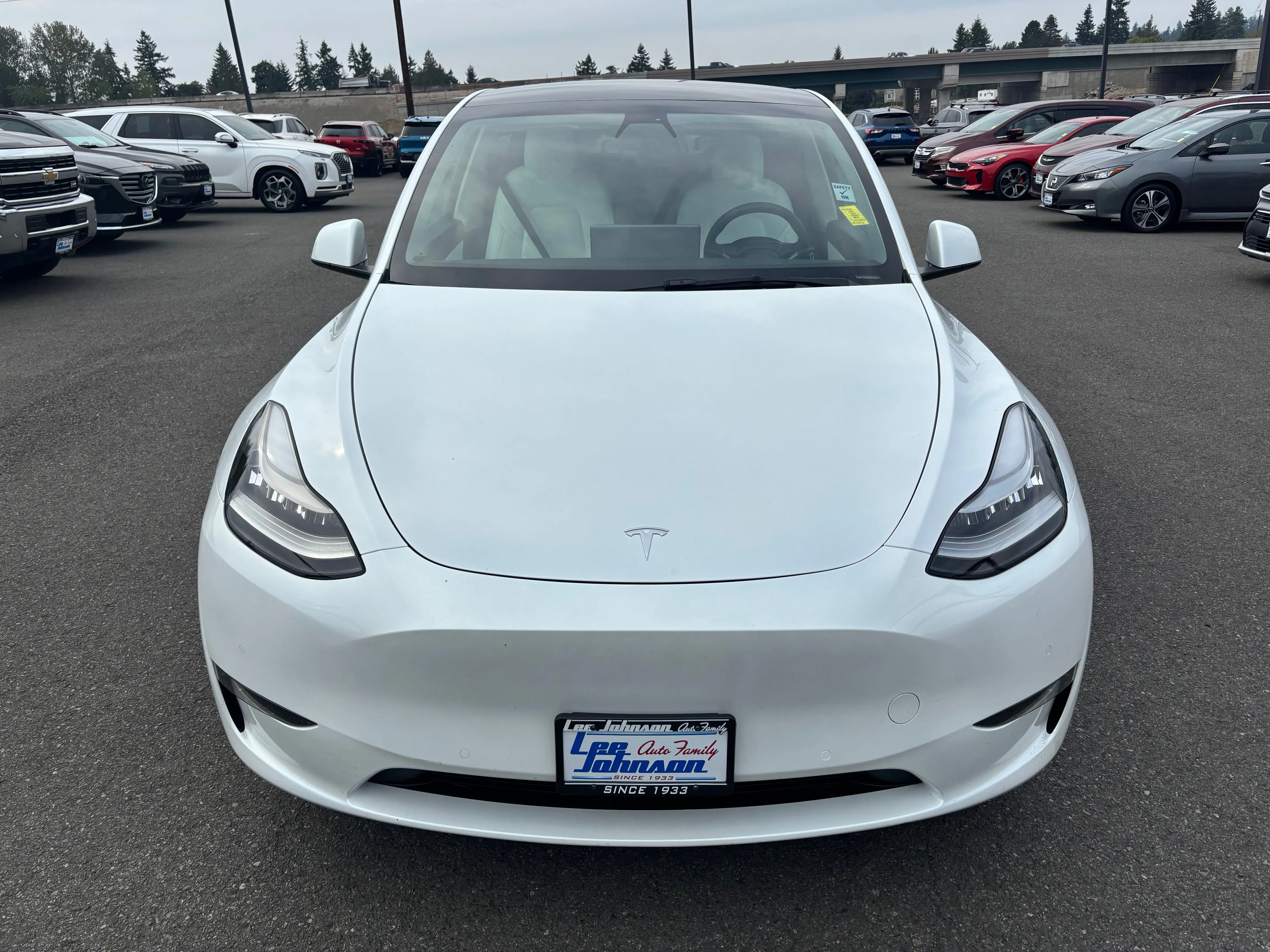 Used 2021 Tesla Model Y Long Range with VIN 5YJYGDEE6MF102520 for sale in Kirkland, WA