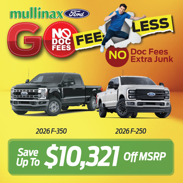 2026 F350 & 2026 F-250: Save $10,321 off MSRP
