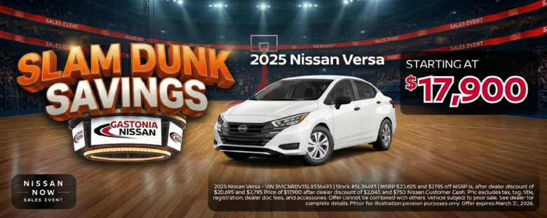 March Specials Gastonia Nissan