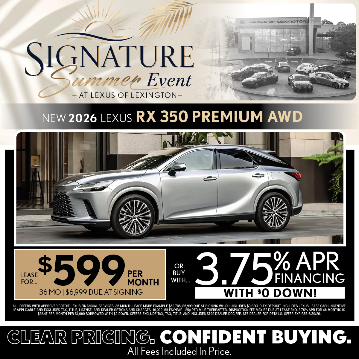 RX 350
PREMIUM AWD