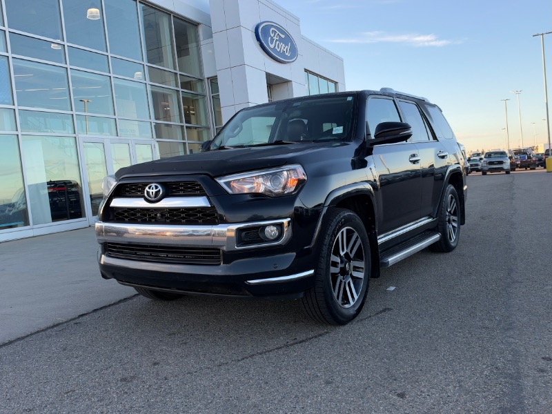 Midnight Black Metallic 2016 Toyota 4Runner SUV / Crossover Four-Wheel Drive Automatic