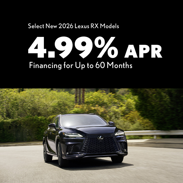 New 2026 Lexus RX 350