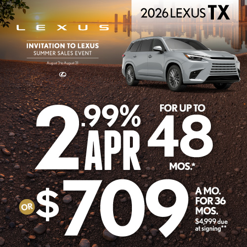 2026 Lexus TX 