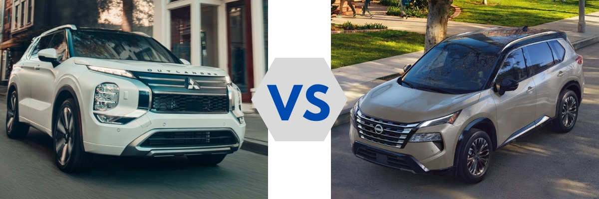 2026 Mitsubishi Outlander vs 2026 Nissan Rogue