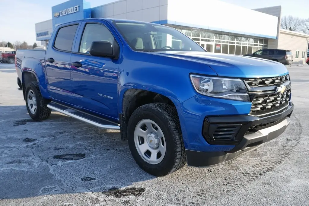 Used 2022 Chevrolet Colorado Work Truck with VIN 1GCGTBEN6N1316316 for sale in Atwater, OH