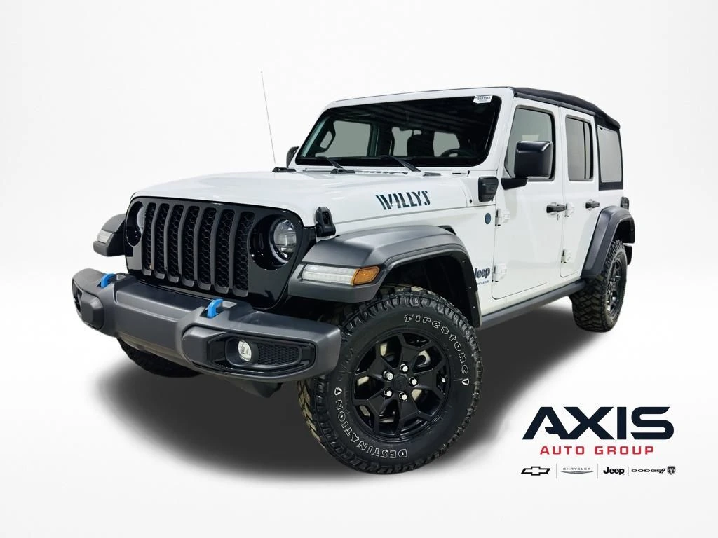 Used 2023 Jeep Wrangler 4xe Willys 4XE with VIN 1C4JJXN61PW591583 for sale in Jersey City, NJ