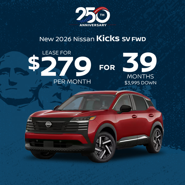 New 2026 Nissan Kicks SV FWD