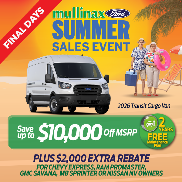 2025 Transit Cargo Van: Save up to $10,000 off MSRP