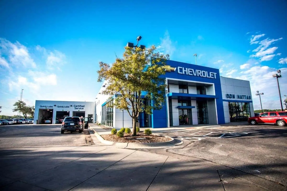 Exterior of Don Hattan Chevrolet in Park City
