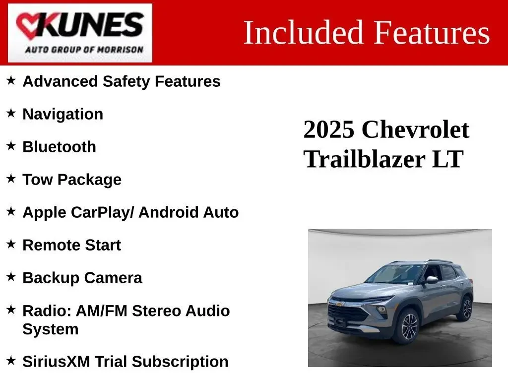 2025 Chevrolet Trailblazer LT