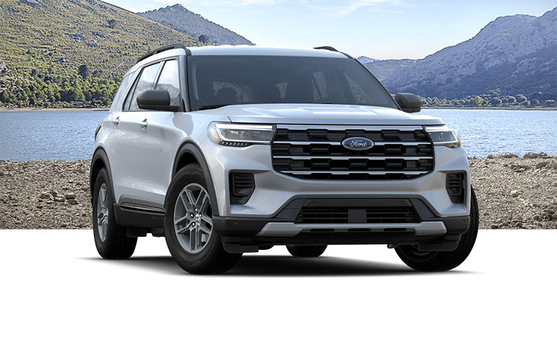 image of black ford explorer