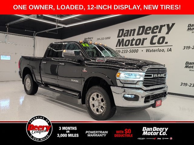Diamond Black 2022 RAM 2500 Pickup Truck Four-Wheel Drive Automatic