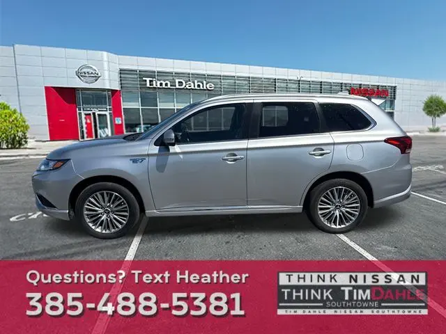 Used 2022 Mitsubishi Outlander PHEV Black Edition with VIN JA4J2VA79NZ027458 for sale in South Jordan, UT