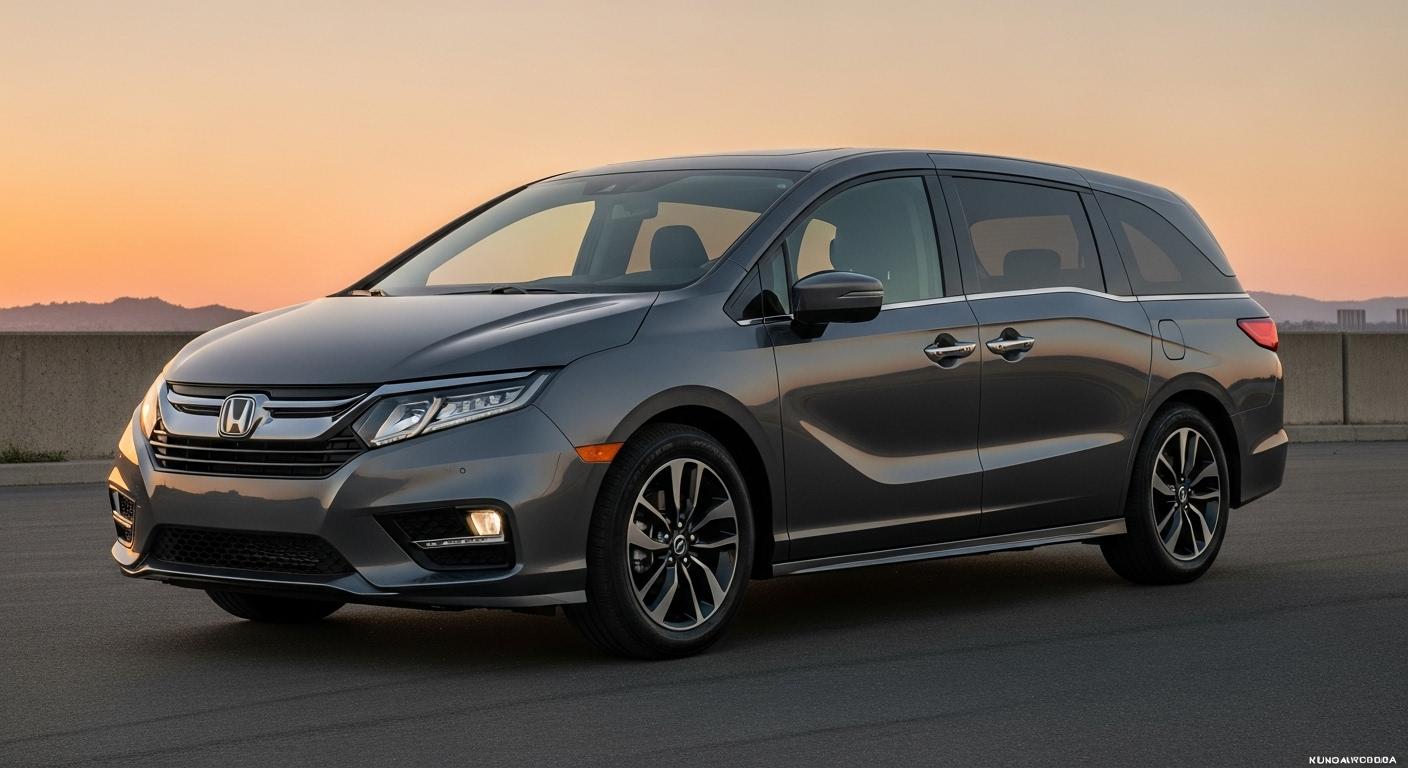 Explore the 2025 Honda Odyssey at Kunes Honda of Quincy. Find the perfect family minivan with advanced features and local availability in Monroe City, MO. Shop New Hondas today!
