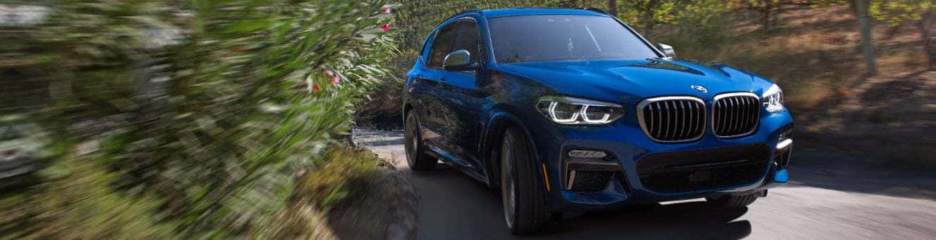 BMW X3 Blue