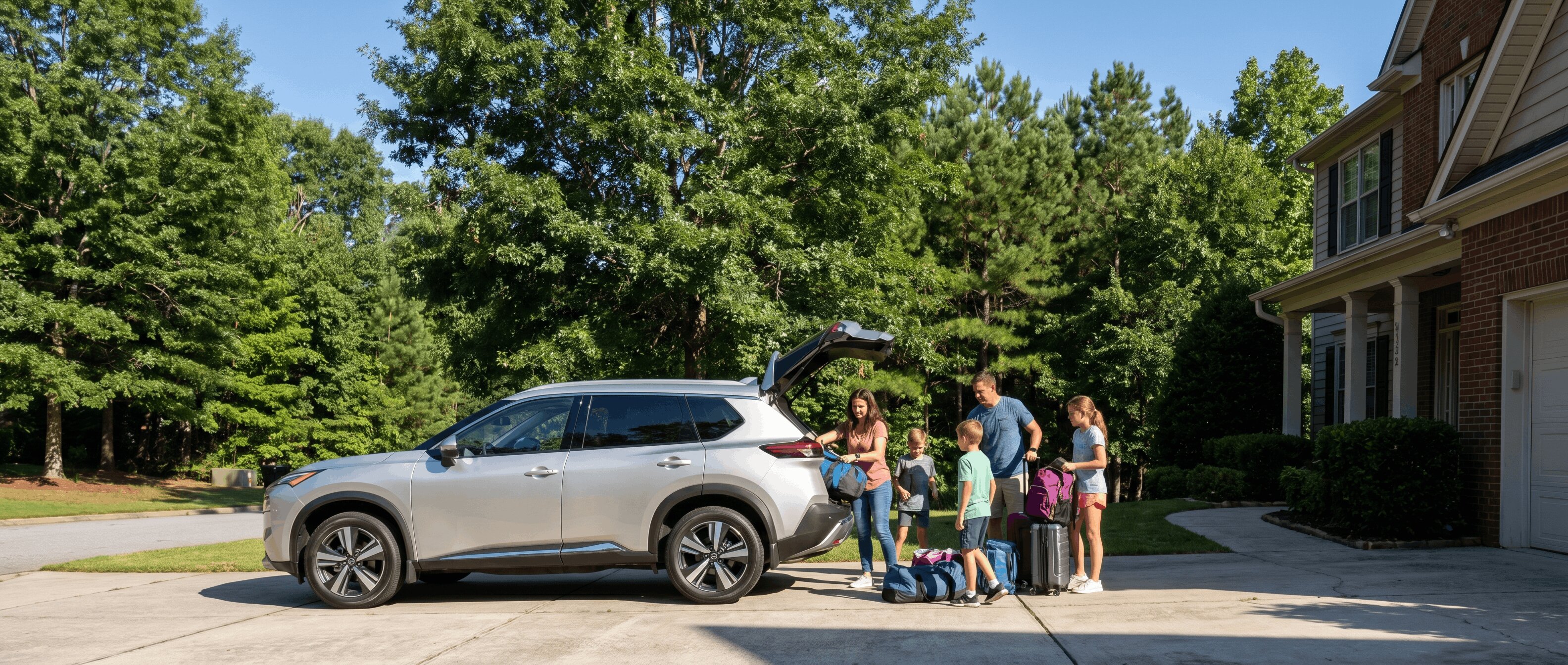 Nissan Rogue trim comparison for road trip families in Roswell GA