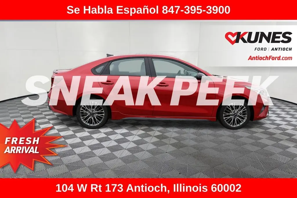 Used 2024 Kia Forte GT-Line with VIN 3KPF54AD5RE780361 for sale in Antioch, IL