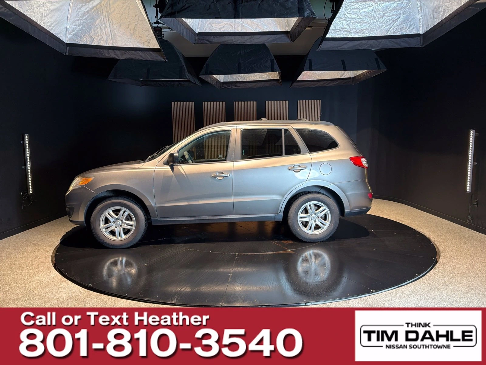 Used 2012 Hyundai Santa Fe GLS with VIN 5XYZGDAB1CG112900 for sale in South Jordan, UT