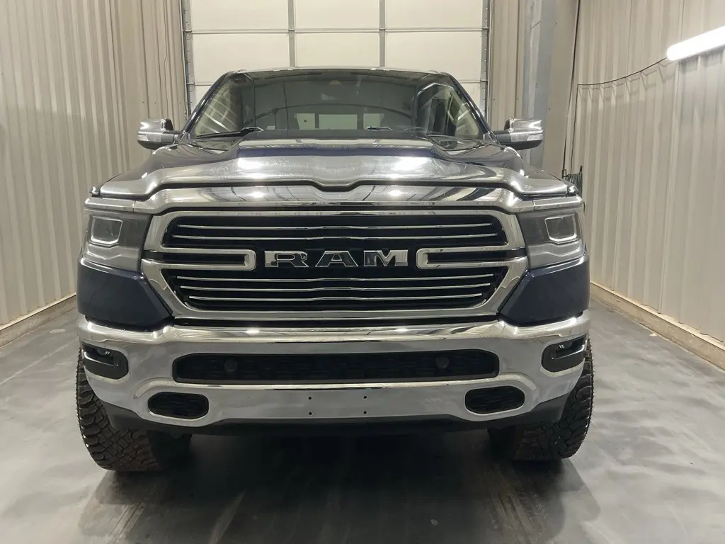 Used 2021 RAM Ram 1500 Pickup Laramie with VIN 1C6SRFJTXMN799117 for sale in Wellston, OK