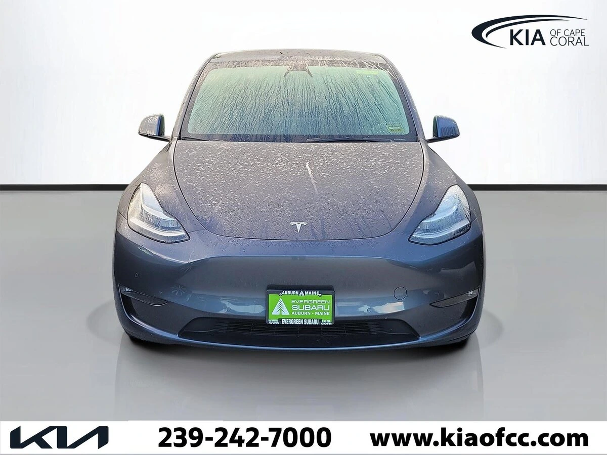 Used 2021 Tesla Model Y Long Range with VIN 5YJYGDEE3MF265867 for sale in Cape Coral, FL