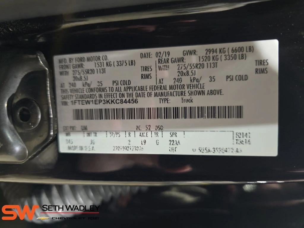 2019 Ford F-150 XL - Photo 34
