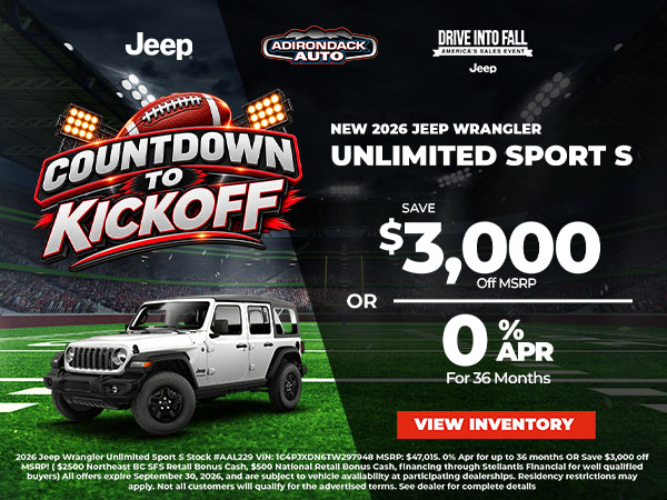 2026 Jeep Wrangler Unlimited Sport S