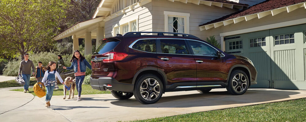 2025 Subaru Ascent Parked in Driveway