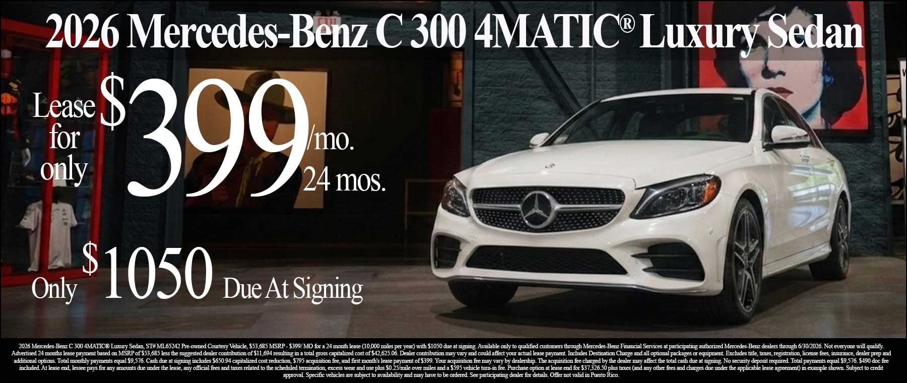 2026 Mercedes-Benz GLB 250 4MATIC Offer