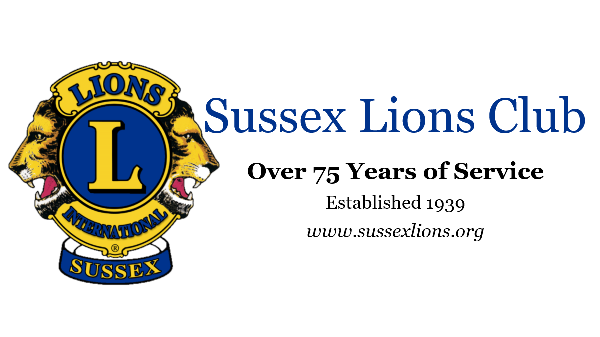 Sussex Lions Club Logo