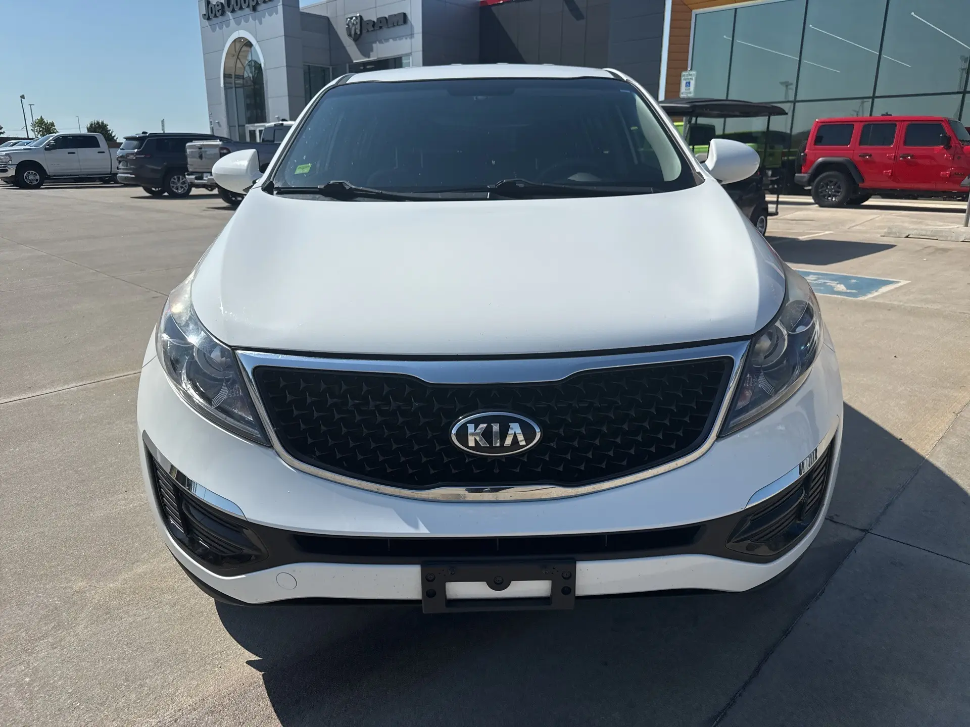 Used 2016 Kia Sportage LX with VIN KNDPBCAC5G7848492 for sale in Yukon, OK